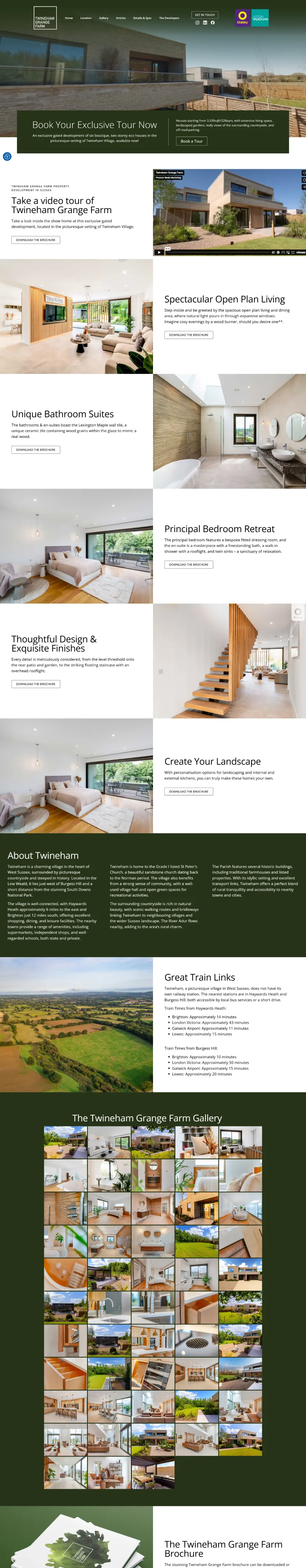 Twineham Grange website